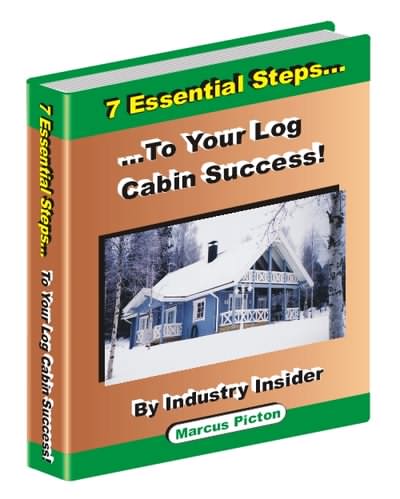 A log cabin ebook written from real practical experience!