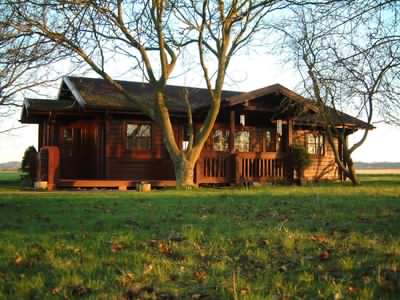 Log cabin home in the UK Log cabin home in the UK