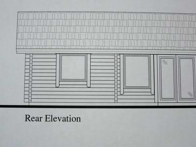 Log cabin permit drawings