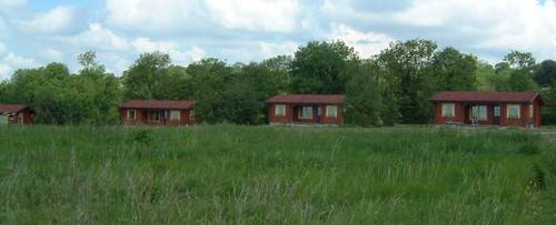 Log cabin rentals in the English countryside