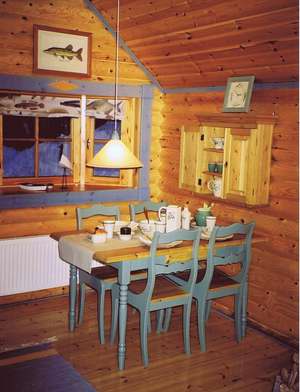 The interior of your log cabin rentals can be very important in the winter