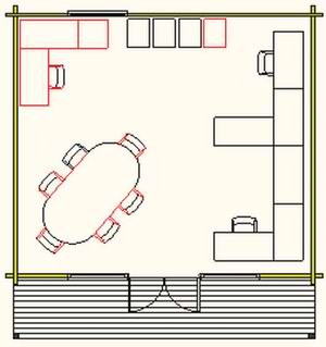 Log office use will revolve around the people working there Log office use will revolve around the people working there
