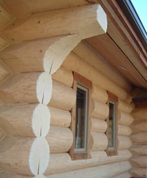 Log types - Solid whole logs hand crafted in North America Log types - Solid whole logs hand crafted in North America