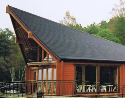 Timber windows can be used to dramatic effect Timber windows can be used to dramatic effect