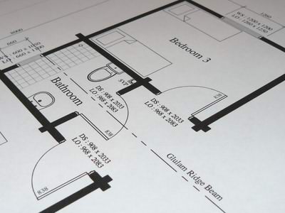 You need to follow log cabin design principles