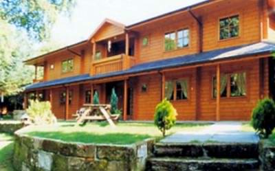 Luxury log cabin homes - a nice example of a log home Luxury log cabin homes - a nice example of a log home